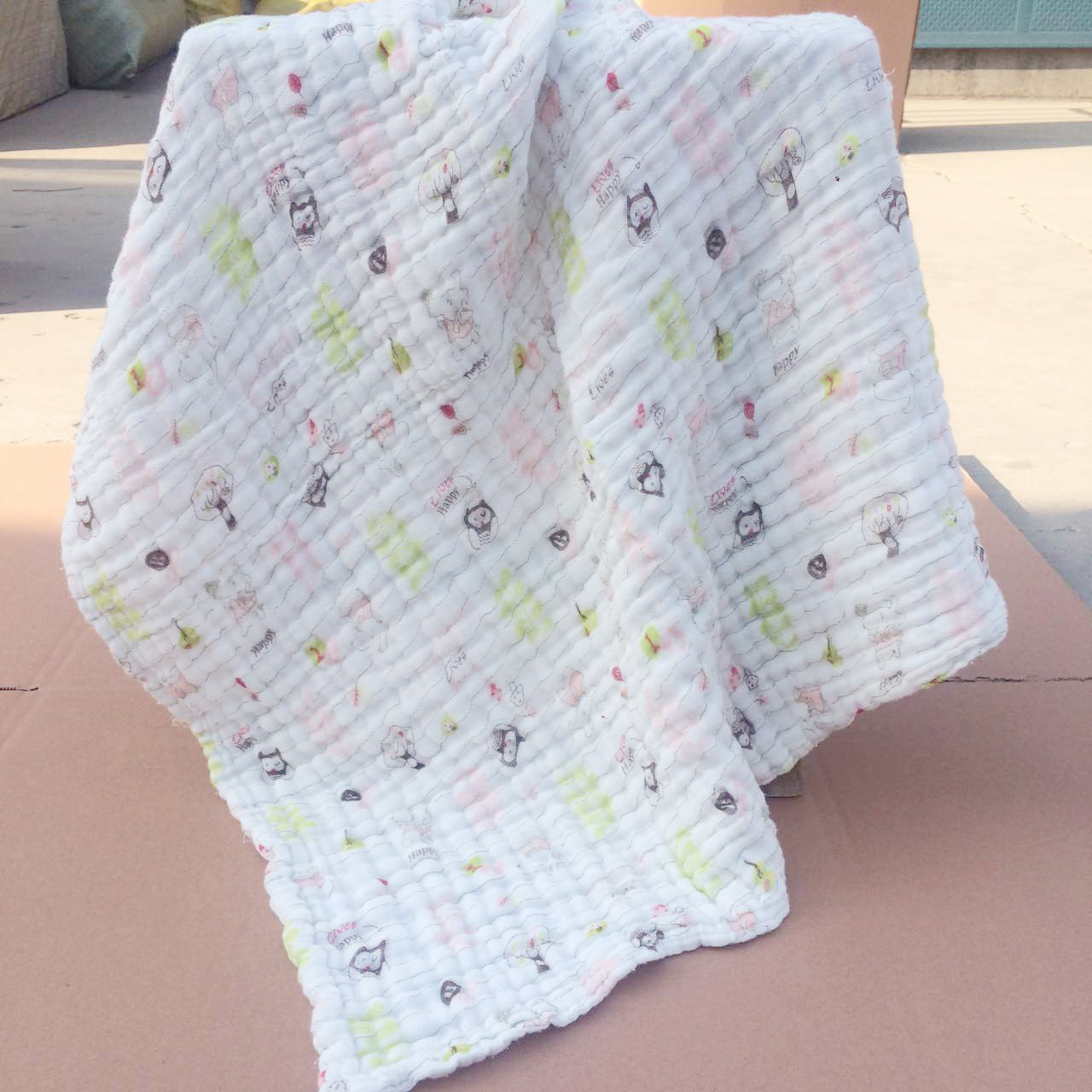 Six-layer universal washing gauze bath towel newborn Bath special square towel baby children towel multi-Specification