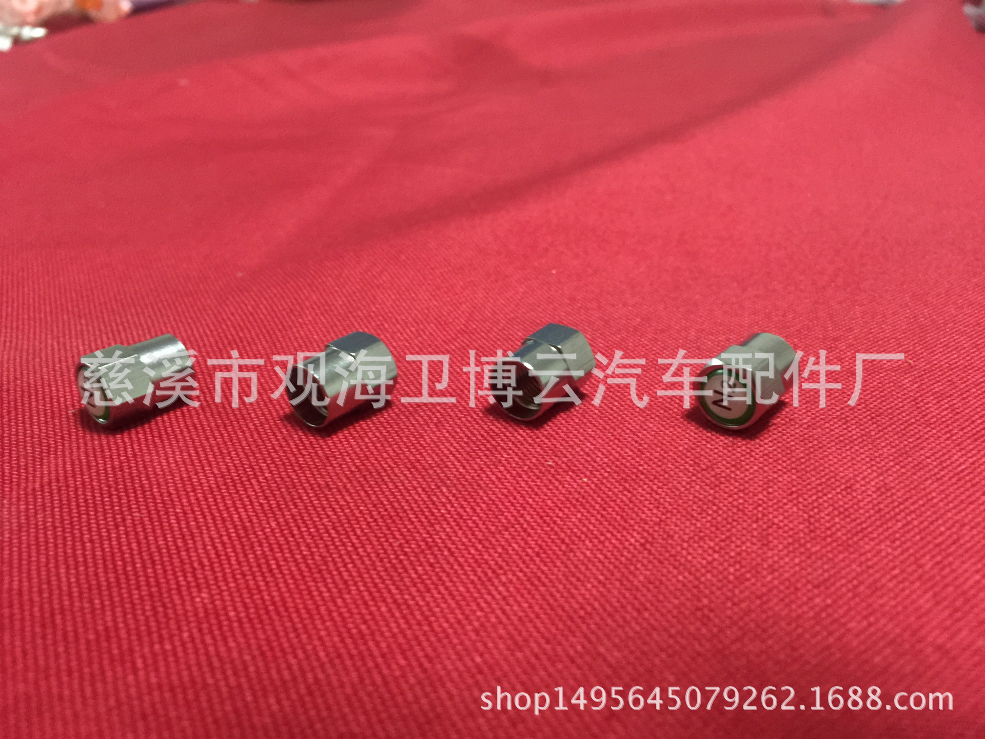 Factory Direct Sales Valve Cap Copper Chrome Plated Semi-hexagoN N2 Trademark Valve Cap