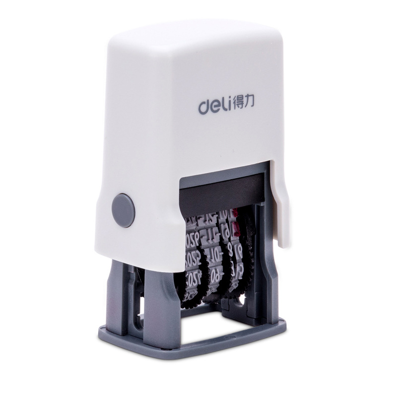 Deli automatic ink date stamp 79951 Year Month Day adjustable time stamp production date coding machine