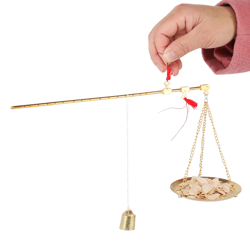 Chinese medicine small copper scale medicine stamp scale grab week scale food kitchen copper scale can be customized small scale medicine scale gram scale