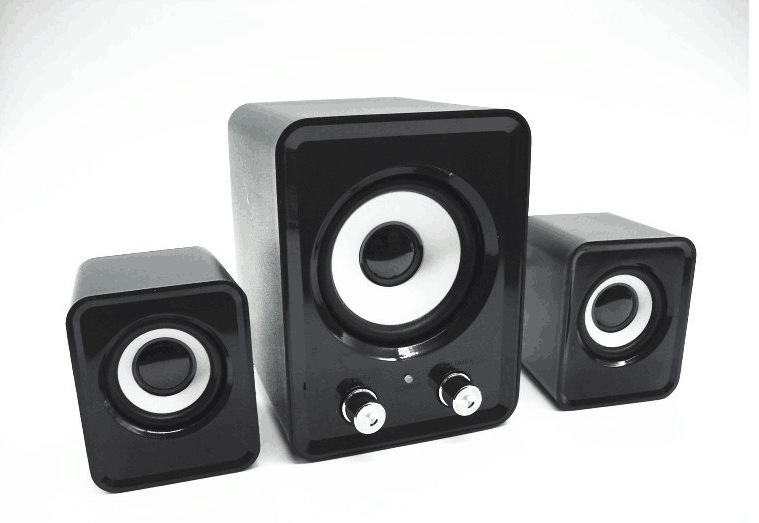 Desktop computer notebook mobile phone mini stereo subwoofer multimedia portable small speaker 2.1 Foreign trade neutral