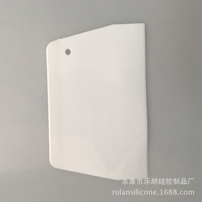 Small 13.5cm High Quality Trapezoidal Plastic Scraper Special Bowel Scraper Baking Scraper