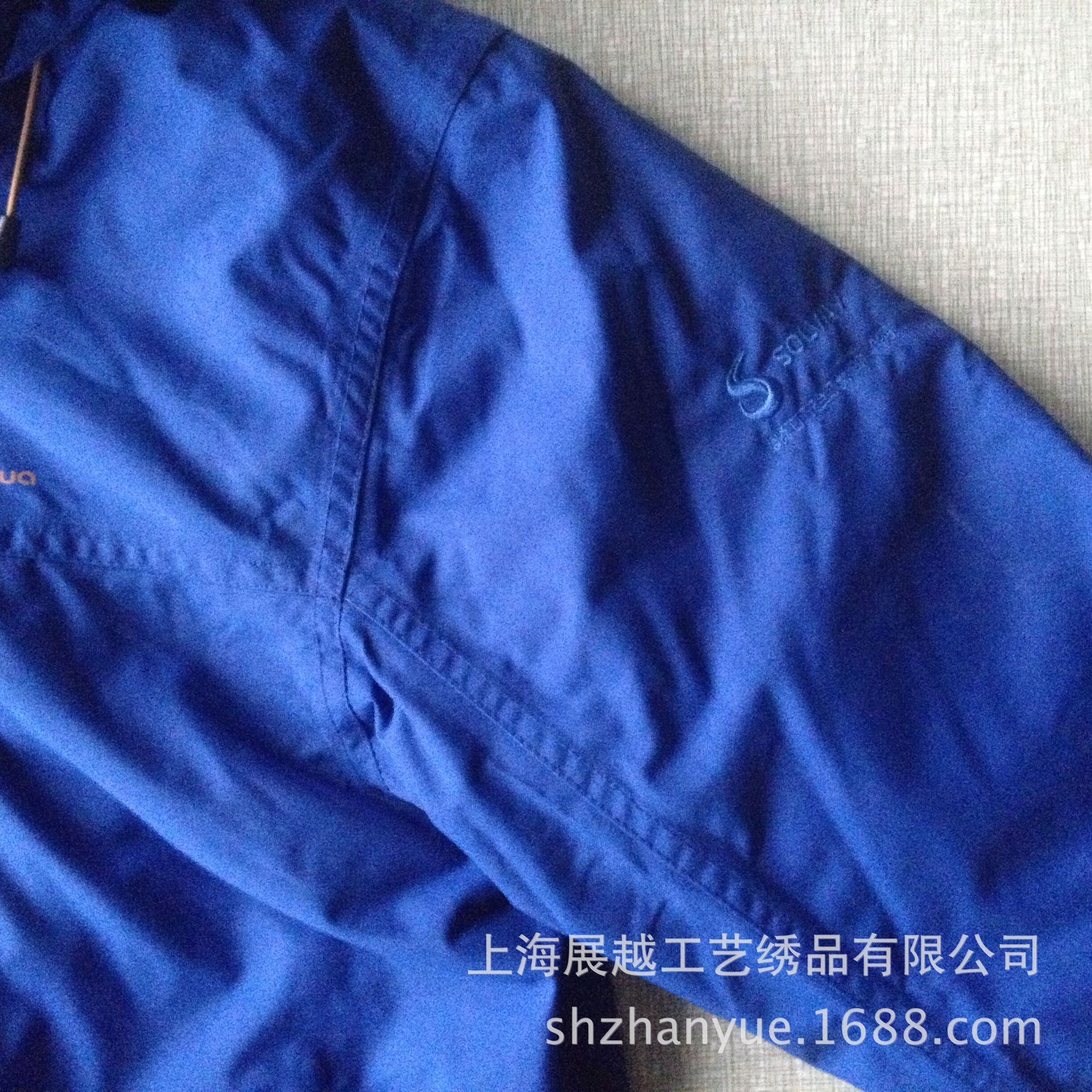 Factory computer embroidery processing badge company logo embroidery to map custom clothing machine embroidery cloth stickers