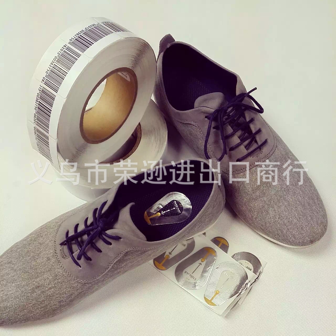 8.2MHZ Anti-theft Label Supermarket Anti-theft Label EAS Soft Magnetic Strip Label 4*4 Digital Anti-theft Label