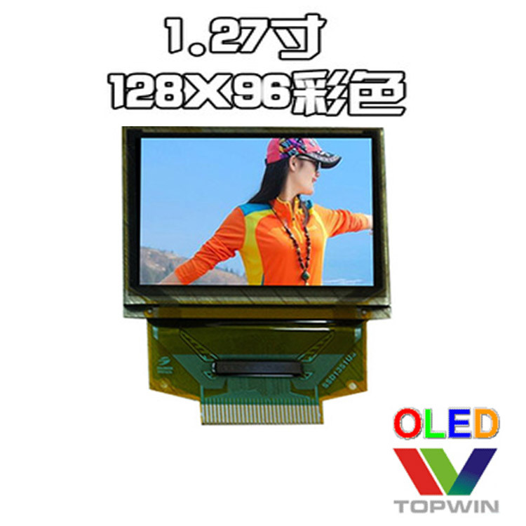 Цветной OLED дисплей 1.27 дюйма 1.29 дюйма полный цвет 1.3 дюйма LCD экран 2896Gdeaf11 драйвер Ssd1351