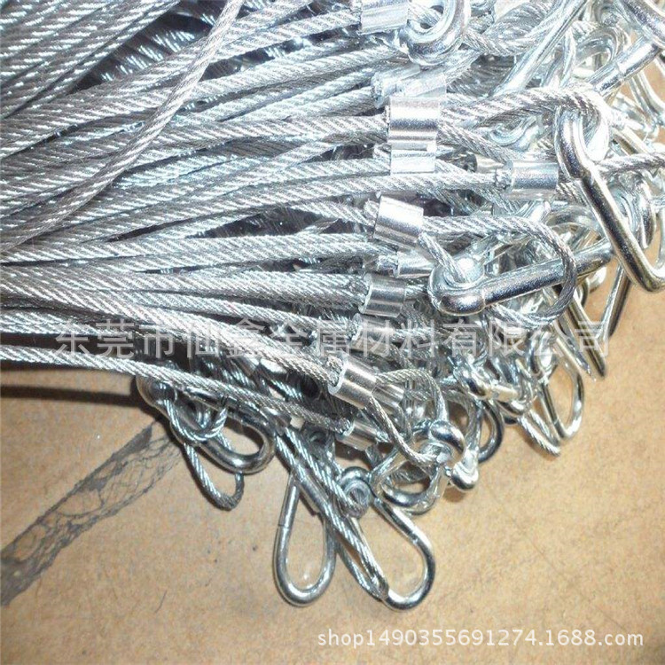 Supply 304 stainless steel wire rope 316 stainless steel wire rope coated steel wire rope galvanized plastic coated steel wire rope