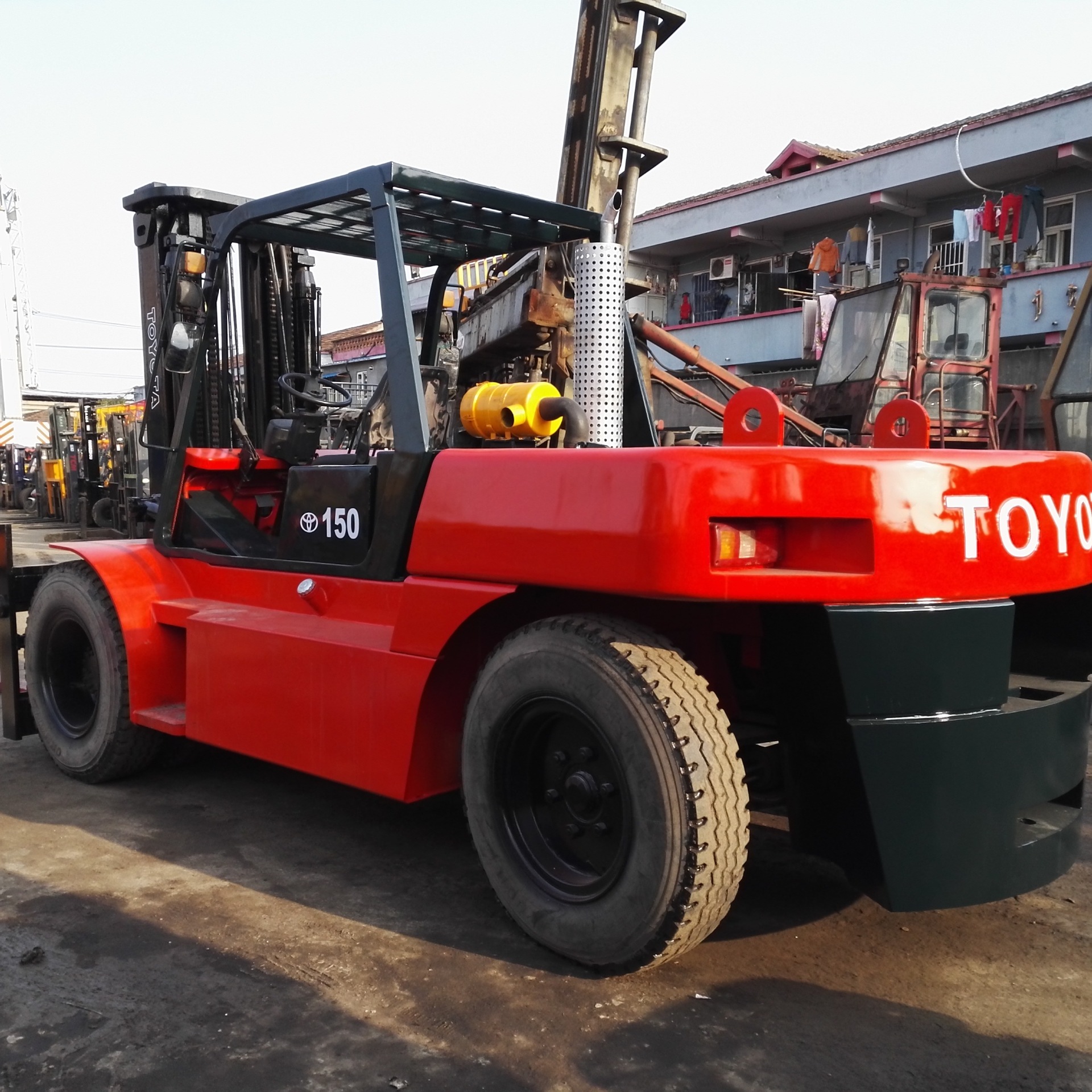 Tcm3 Tons of Second-Hand Forklift Market 90% of New Imported Tcm30 Forklift Export Export Original Komatsu