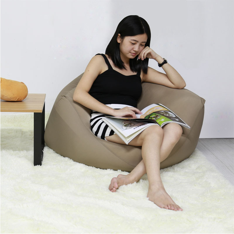 Factory direct Japanese lazy bean bag sofa coat living room bedroom tatami spare single sofa cover wholesale