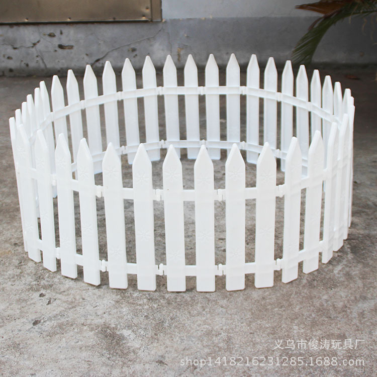 Забор для рождественской елки забор сшивания пластиковый забор украшение рождественской елки нетканый утолщенный рождественский флаг рождественское украшение