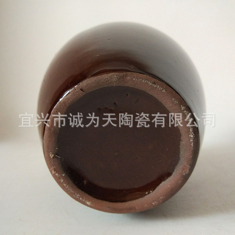 Yixing handmade ceramic wine bottle one Jin ceramic wine bottle medicine wine jar ceramic bottle ceramic wine jar manufacturer