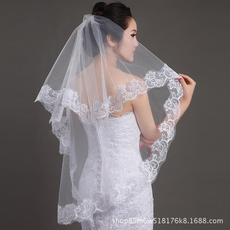 Special wholesale bridal wedding veil studio photography photo travel styling accessories short white hard net veil