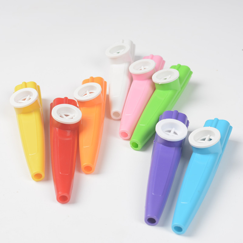Plastic Kazoo/Acpaniment Instrument/Replaceable Flute Film/Kidsren's Kazoo Accompaniment Toy/ Orff Percussion