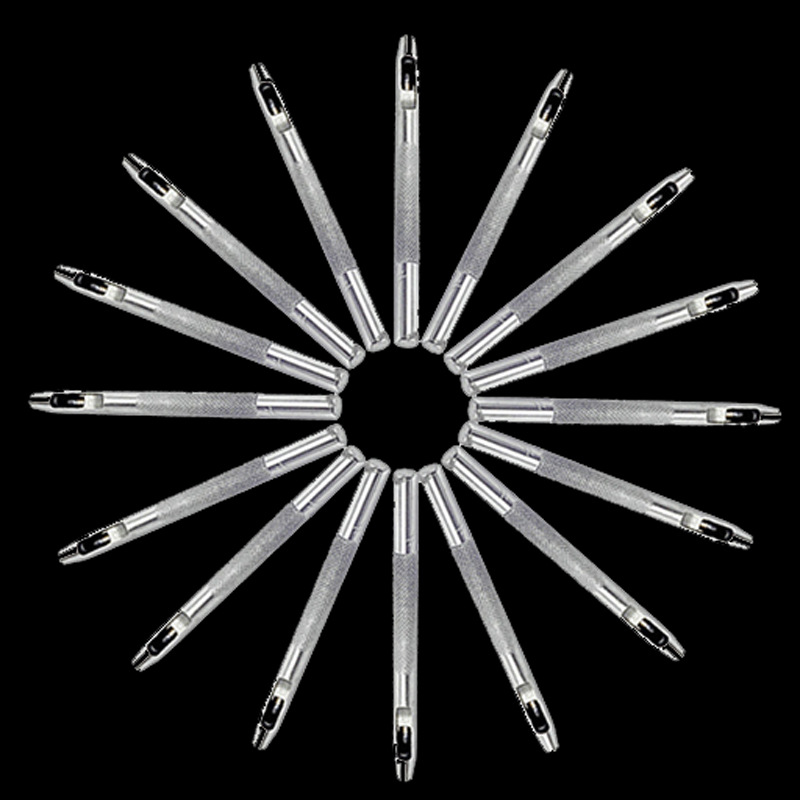 Factory Direct belt puncher electroplating punch punching needle 3.5MM round belt punching nail