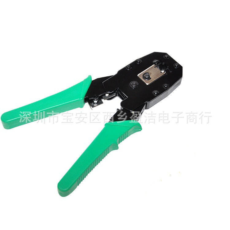 Wholesale Oubao three-purpose mesh pliers multi-function wire pressing pliers network telephone Crystal Head wire pressing pliers send wire stripping knife pliers