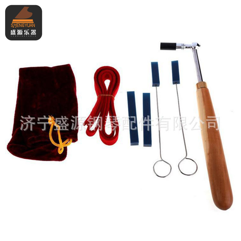 Аксессуары для пиано Shengyuan, набор инструментов для настройки из ююбы, 6 предметов