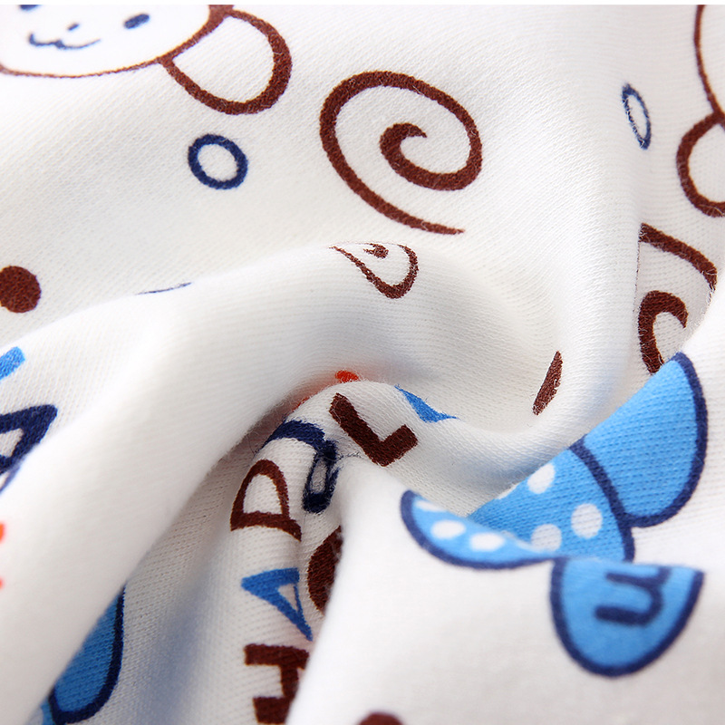 New baby saliva towel baby triangle cotton newborn double snap button bib children's scarf can be customized