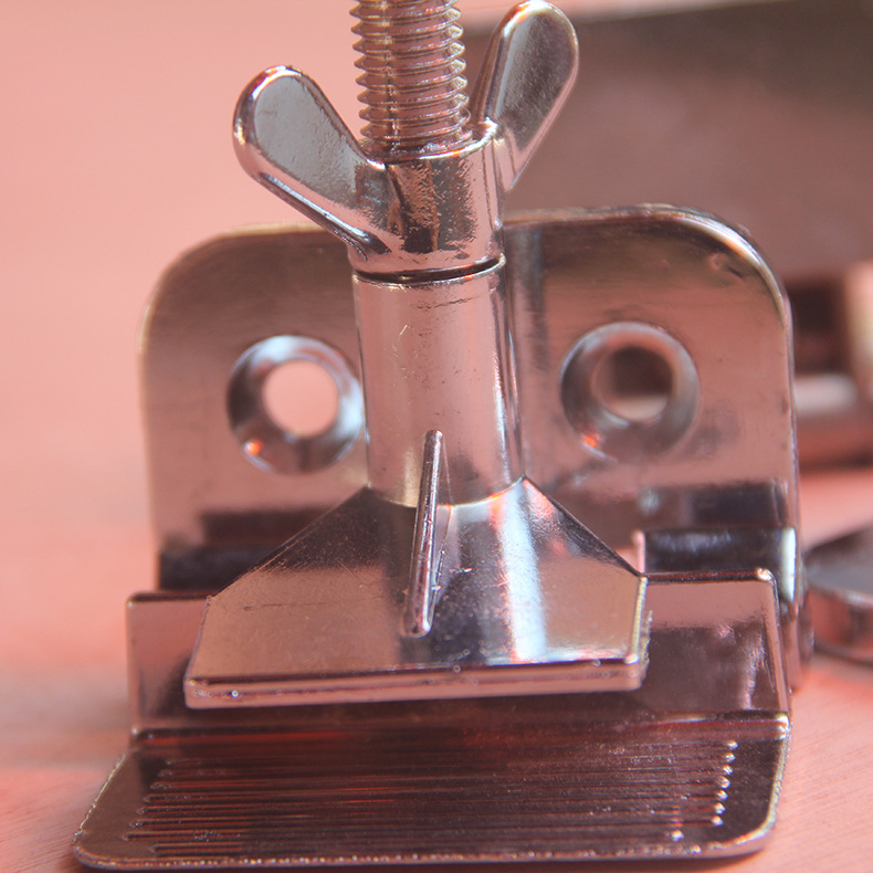 Foshan Manufacturer Butterfly Clips Screen Printing Chrome-Plated Mesh Clips Galvanized Mesh Clips Galvanized Available for Wholesale Grids