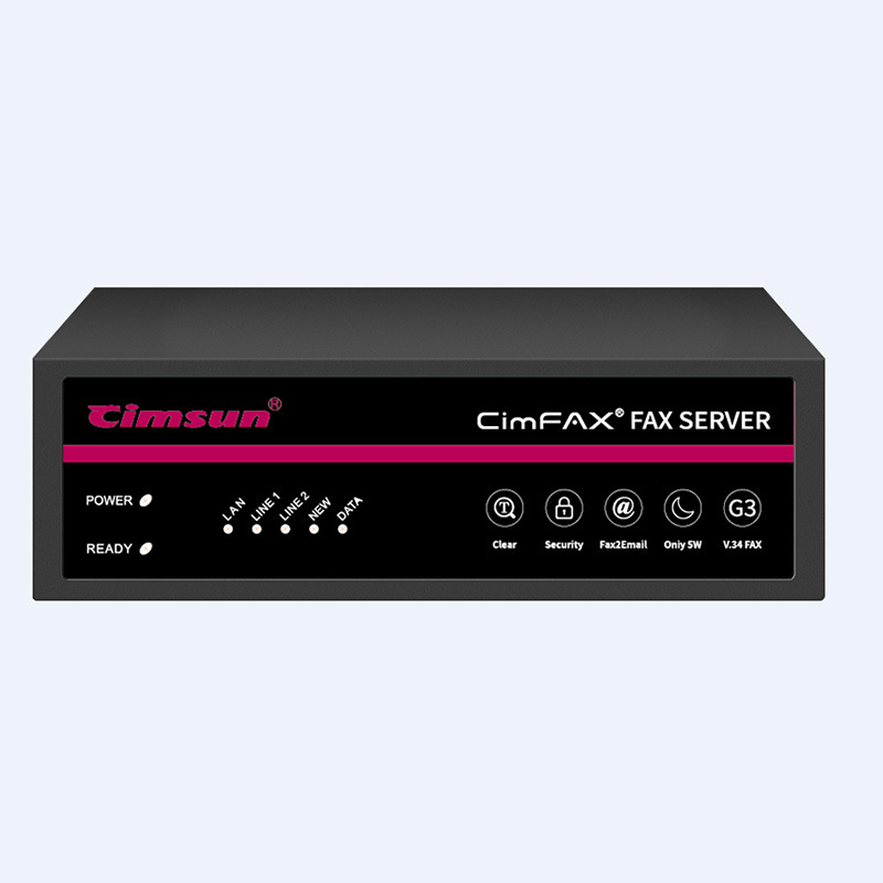 First still Fax Server Enterprise network fax machine High Speed 33.6K Z5S 800 user 128g Storage