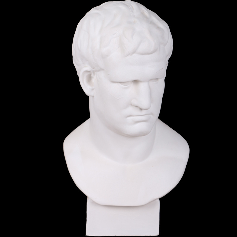 Brant agreba plaster statue plaster head hanging surface plaster art still life plaster teaching aids sculpture ornaments