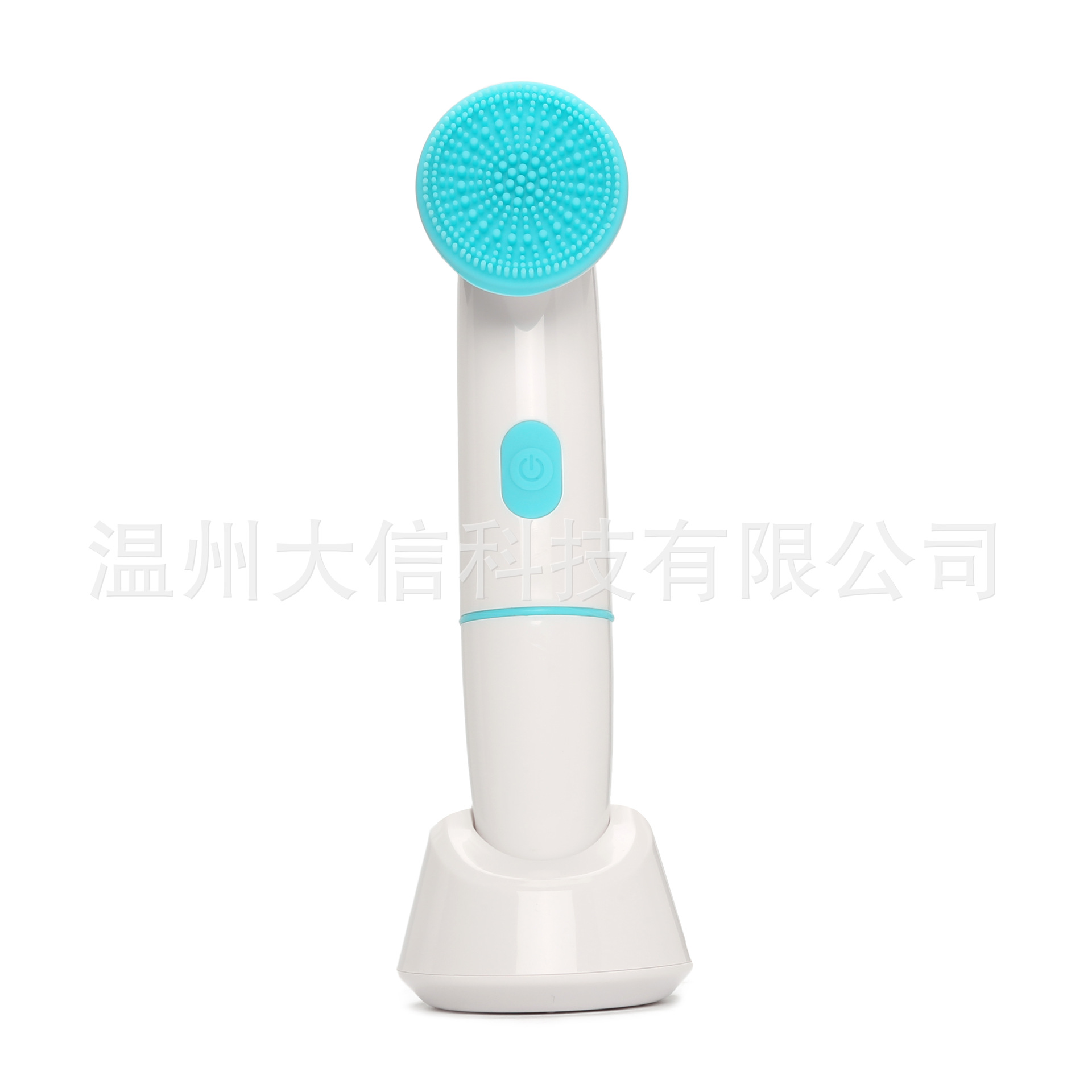 2021 new multifunctional 2 in 1 electric silicone facial cleanser ultrasonic facial brush cleaning artifact beauty instrument