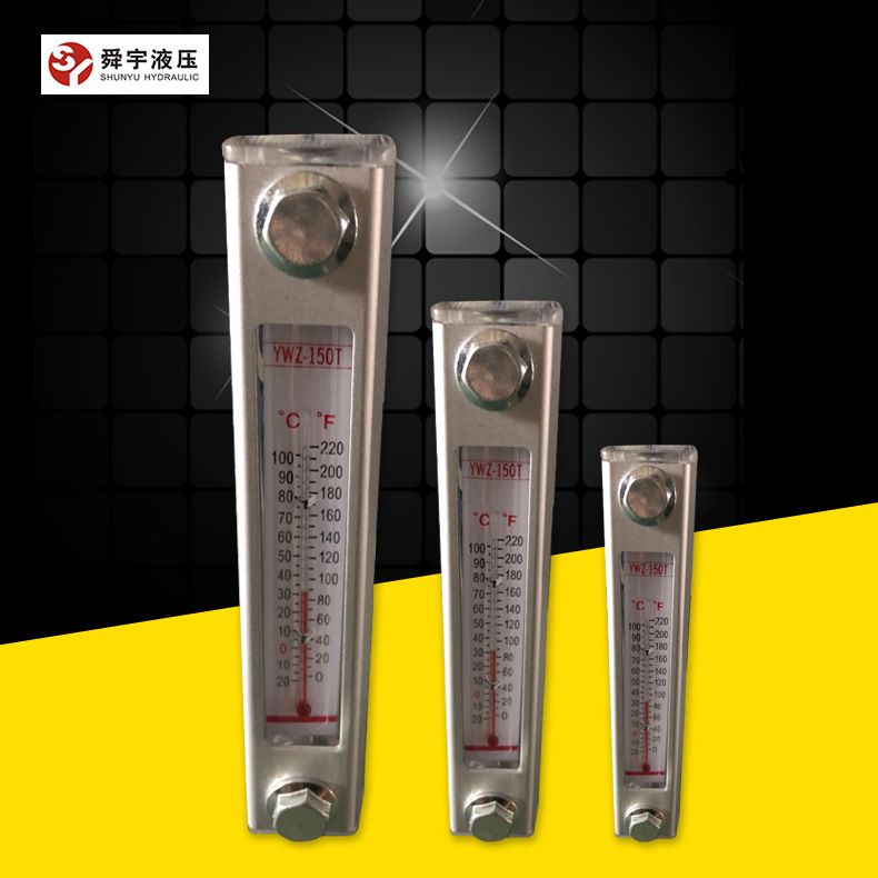Гидравлические аксессуары, алюминиевый уровень жидкости, термометр уровня жидкости, серия YWZ