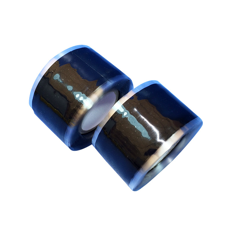 Silicone rubber tape waterproof self-adhesive tape hydrochloric acid resistant high temperature resistant tape silicone rubber insulation tape 0.5mm wholesale