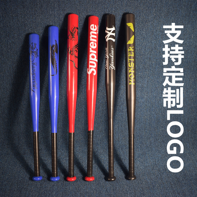 Утолщенная алюминиевая бейсбольная бита для самообороны и автомобильной борьбы