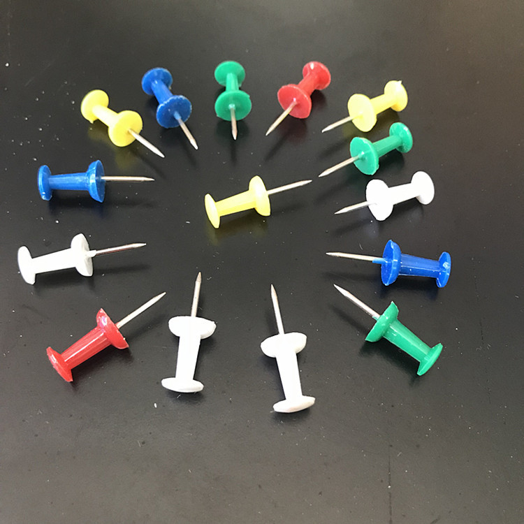 Factory wholesale creative color pushpin painting I-shaped nail art wood nail over 2000 pieces free shipping