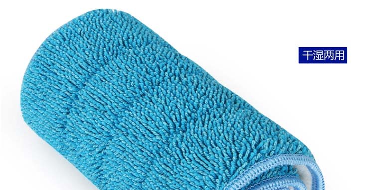 Hand-free Water Spray Spray Mop Cloth Gypsophila Microfiber Cloth Wet and Dry Mop Replacement Cloth