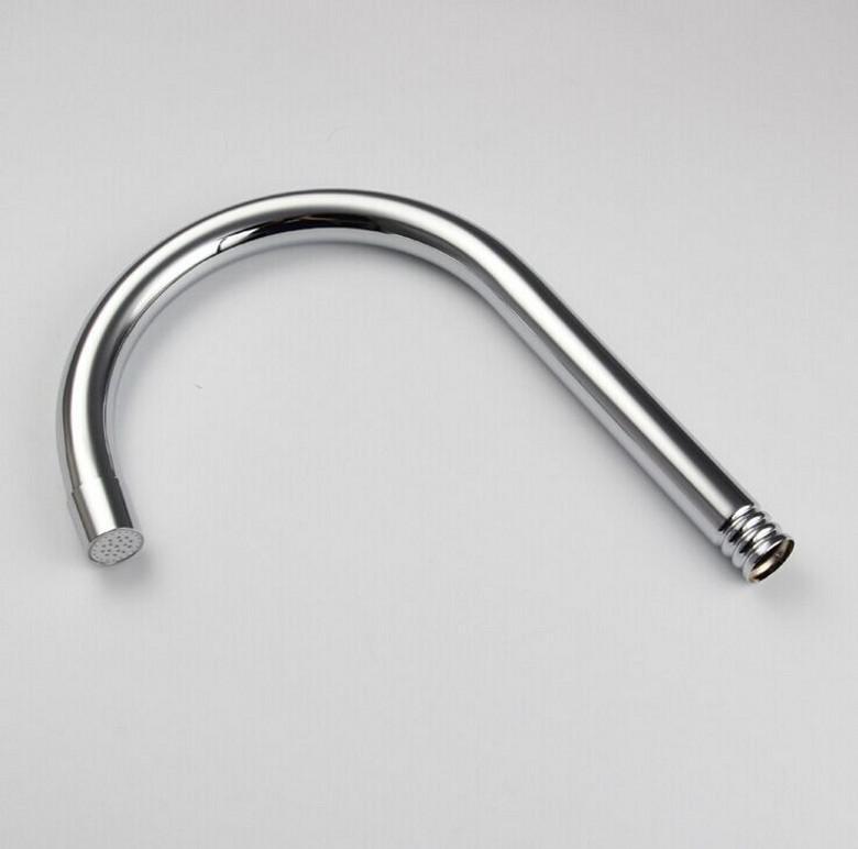 Stainless steel elbow electric faucet stainless steel double plating pipe 18*0.5,22 *.05