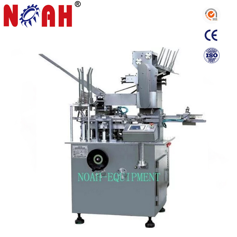 Supply Zh60 Automatic Boxer Aluminum Plastic Blister Medicine Version Injection Ointment Type Flake Items Box Packing Machine