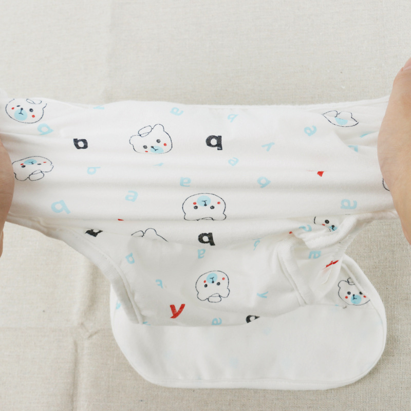 Factory Direct Sales Infant Cloth Diaper Printed Adjustable Diaper Baby Waterproof Leak-Proof Diaper Pants Diaper