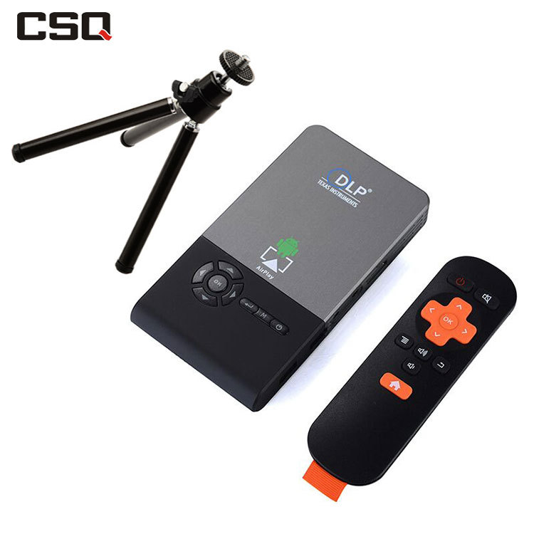 Умный мини проектор C2 высокой четкости портативный для дома офисного обучения литий-ионный аккумулятор длительный срок службы проектор