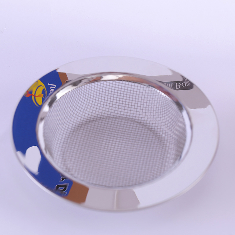 Stainless steel edge filter double-layer thick sink filter mesh leakage anti-cutting mesh leakage wholesale