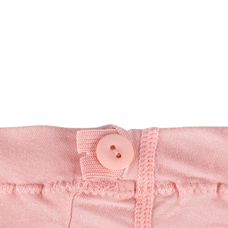 Women's pregnant women's solid color safety pants modal belly leggings adjustable mommy pants manufacturers wholesale