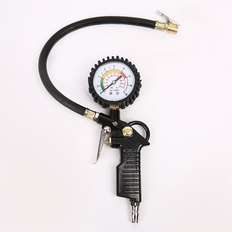 Xinmingde tire inflation gun digital display tire pressure gun tire pressure gauge automobile tire pressure gauge high precision detection tire pressure