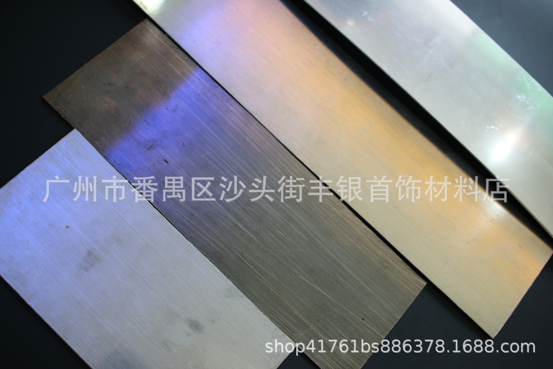 925 Sterling Silver Thick and Thin Silver Plate Silver Sheet Stamping Hydraulic Laser Jewelry Factory Special Sand-Free High Density DIY