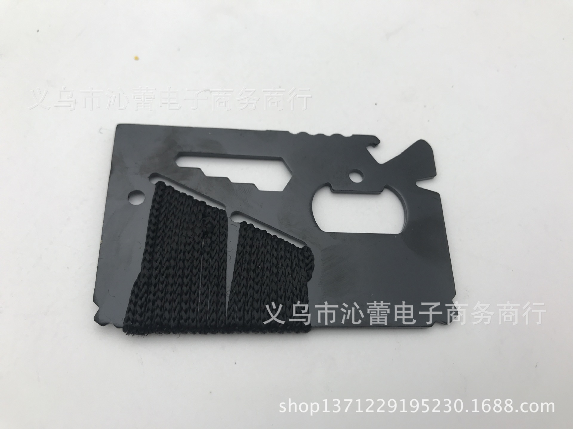 New 14-function multi-purpose combination rope wrapping knife card large Swiss Army knife card camping army knife tool card