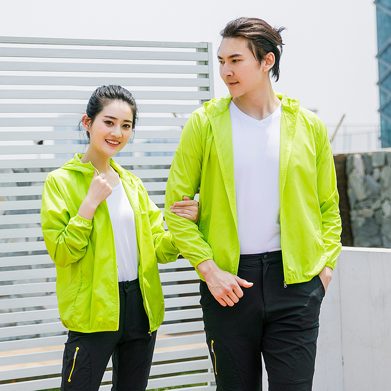 Индивидуальная уличная одежда для защиты от солнца, новый весенне-летний комплект для рыбалки для мужчин и женщин, однотонная водонепроницаемая куртка