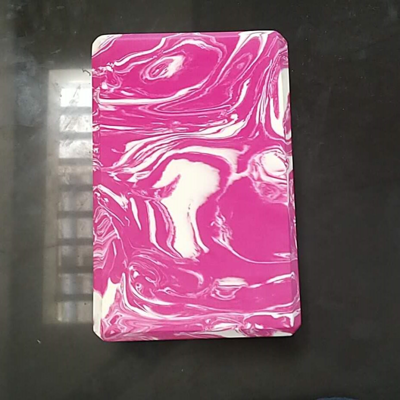 Beginner Yoga auxiliary equipment 369 standard ratio yoga brick new environmentally friendly EVA material camouflage yoga brick