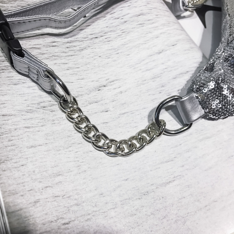 New Color Sequin Bag Women's Crossbody Bag Shoulder Bag Waist Bag Mermaid Women's Satchel Cosmetic Bag Trendy