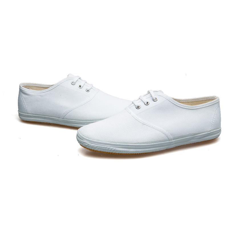 Children's sports shoes white canvas sports dance white shoes White net shoes