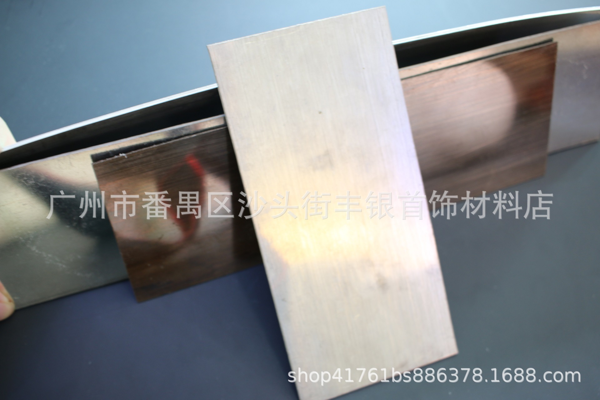 925 Sterling Silver Thick and Thin Silver Plate Silver Sheet Stamping Hydraulic Laser Jewelry Factory Special Sand-Free High Density DIY