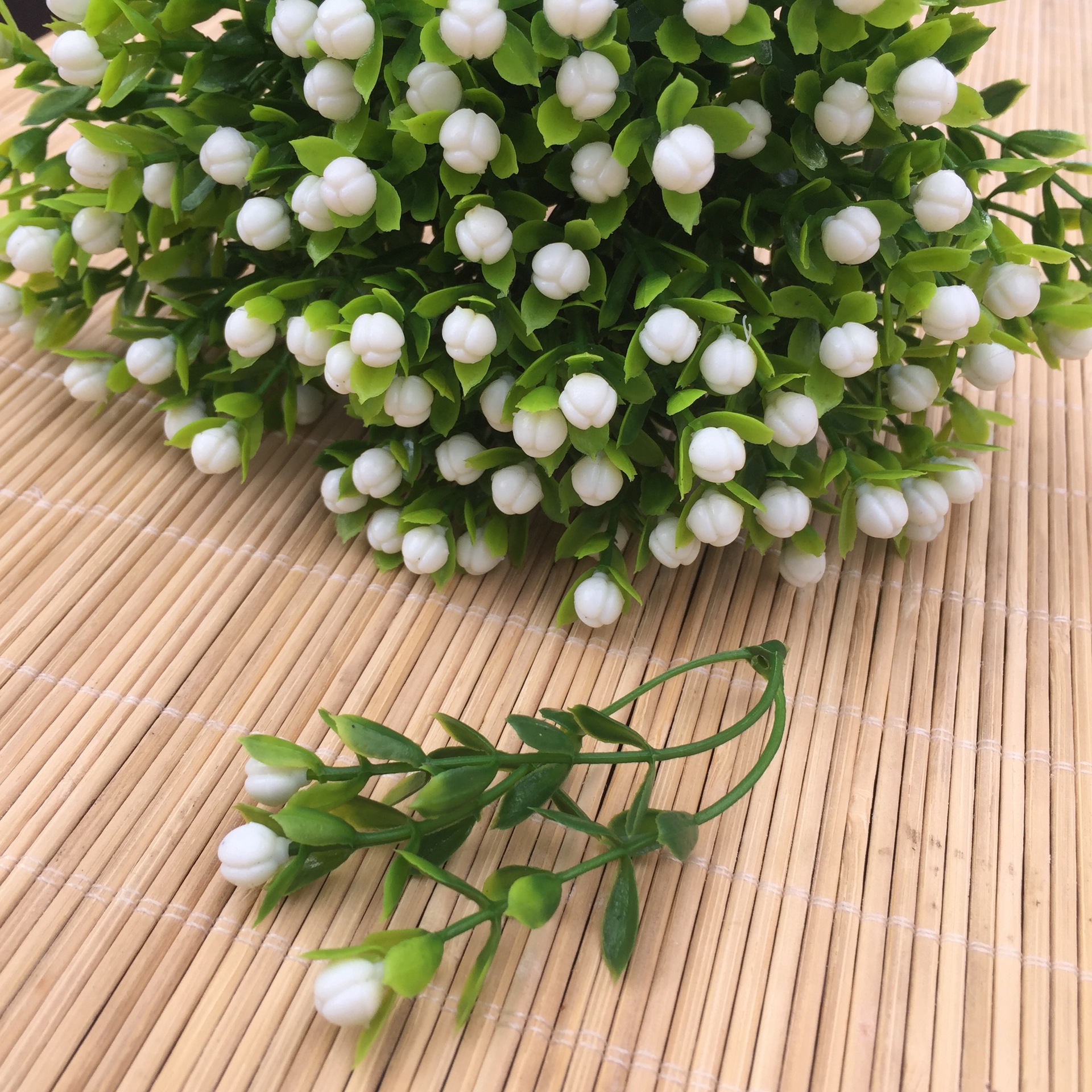 Factory Direct simulation Milan grain crafts flower arrangement accessories flower shooting props mini artificial flower wholesale