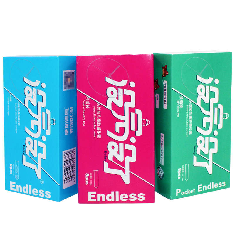 Endless condoms condom particles adult fun family planning supplies comfortable Wesderman