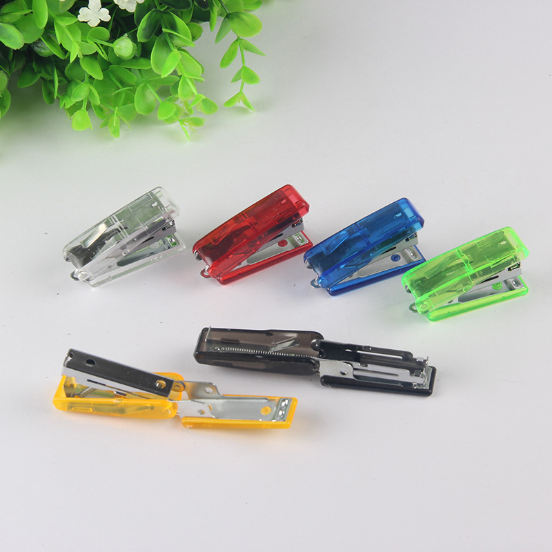 Low-Cost Supply of Mini-Type Stapler Office Desk Supplies Stapler Custom Wholesale Processing