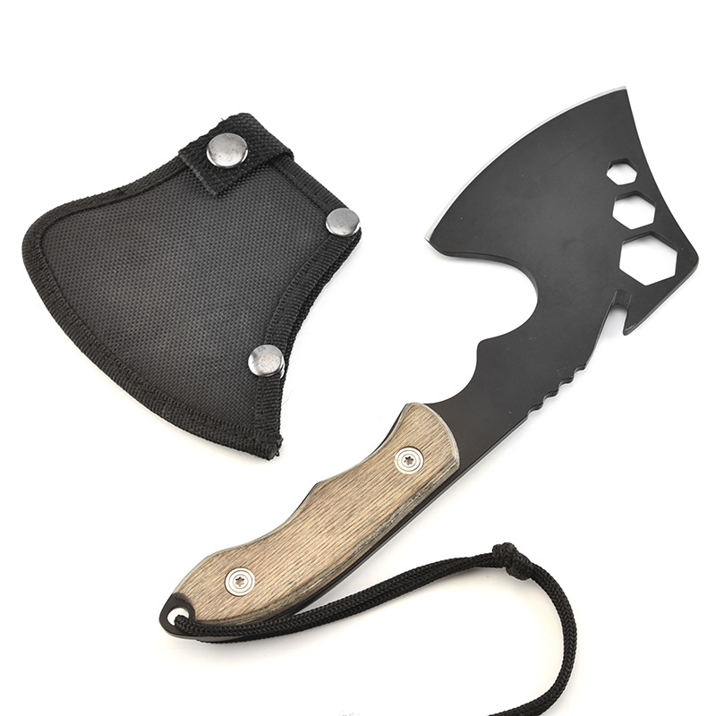 Manufacturer Wholesale Outdoor Equipment Ax Multi-Functional Camping Ax Outdoor Tactical Ax Special War Blade Small Ax