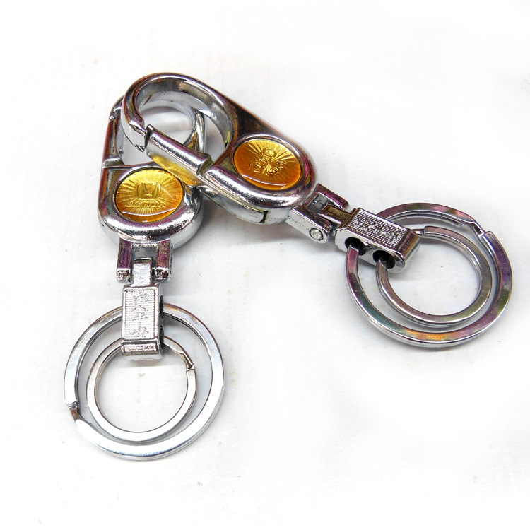 Брелок Xinyou 3603 3617, большой логотип автомобиля, круглый, для мужского пояса