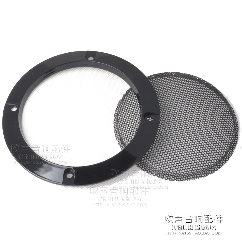 Factory direct 6# speaker speaker cover speaker mesh cover Car Subwoofer 2-10 inch Black