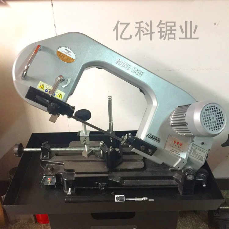 Cobalt chromium alloy titanium alloy 304 metal cutting denture mold cutting rare metal small sawing machine 180 band saw